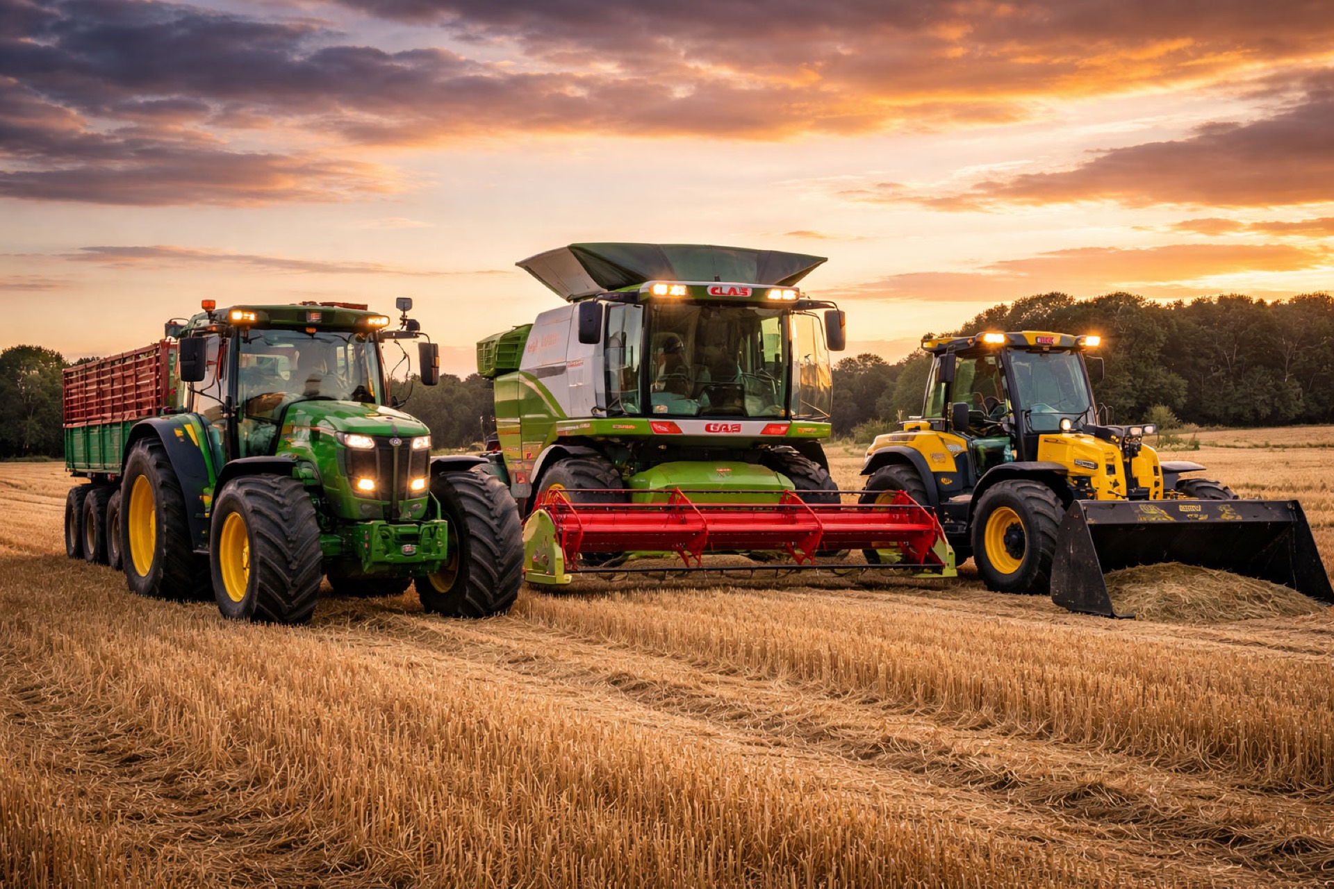Agricultural vehicles